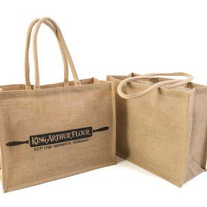 King Arthur Flour - Jute Tote Bag